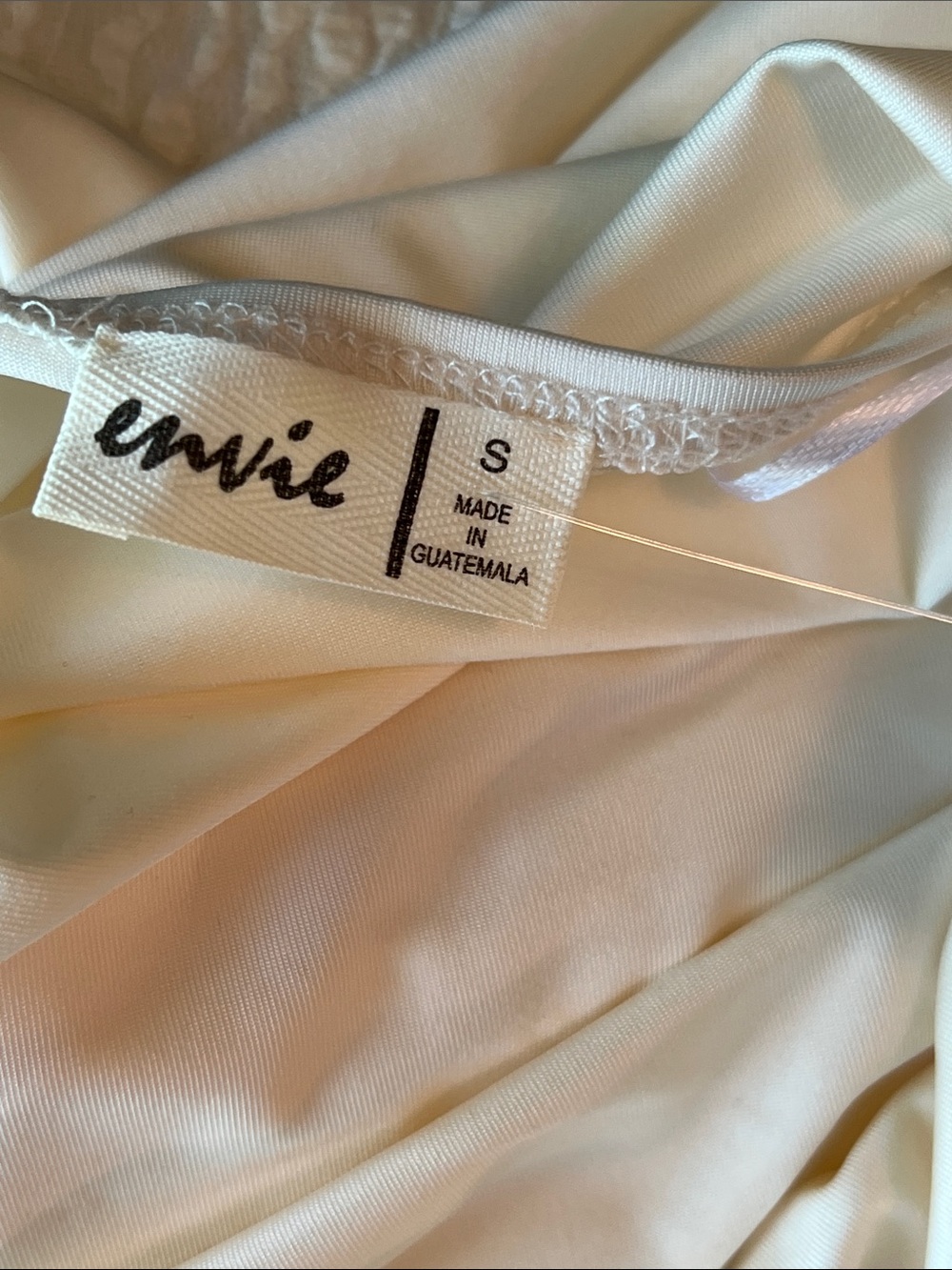 Cream Halter Ruched Tank - Picture 5 of 7